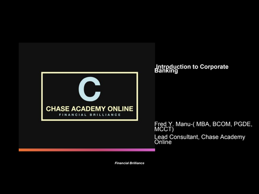 Module 1 Investment_Banking